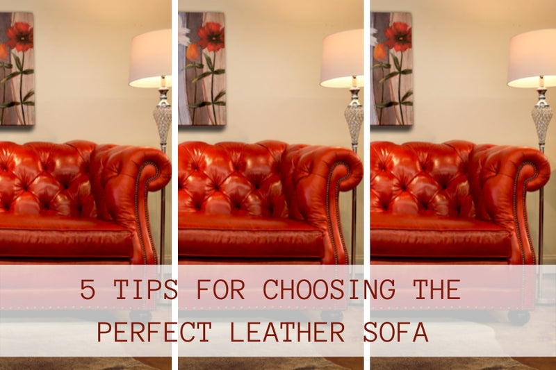 5 Tips for Choosing the Perfect Leather Sofa