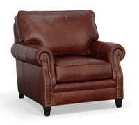 535-01 Nantucket Leather Chair