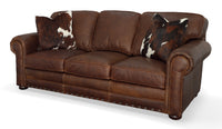 554-03 Tanner Leather Sofa