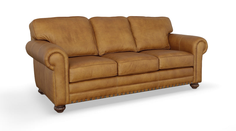 554-03 Tanner Leather Sofa