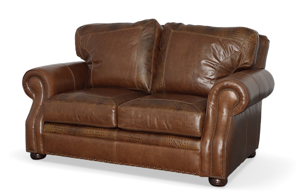 558-02 Westwood Leather Loveseat