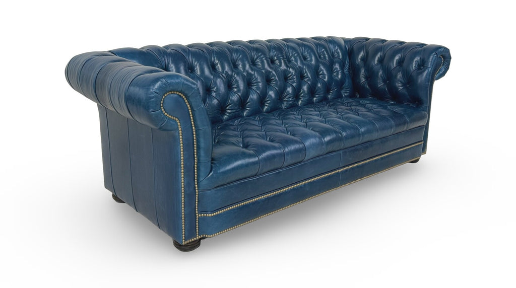 600 Club Leather Chesterfield Sofa
