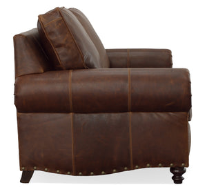 959-02 Hampton Leather Loveseat