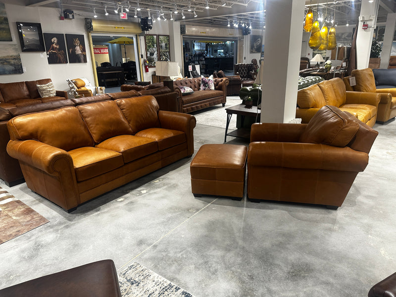 554 - Sofa, Chair, and Ottoman - Factory Outlet