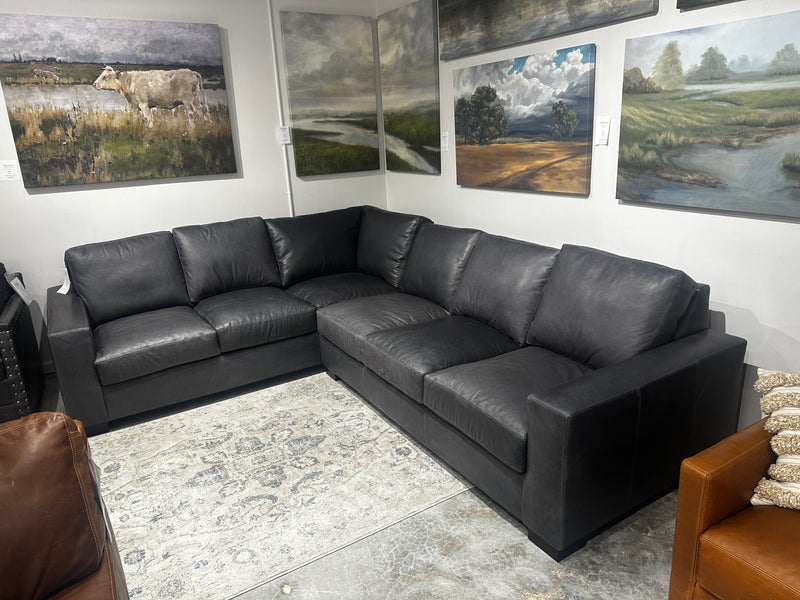 424 - Sectional - Heirloom Charcoal - Factory Outlet