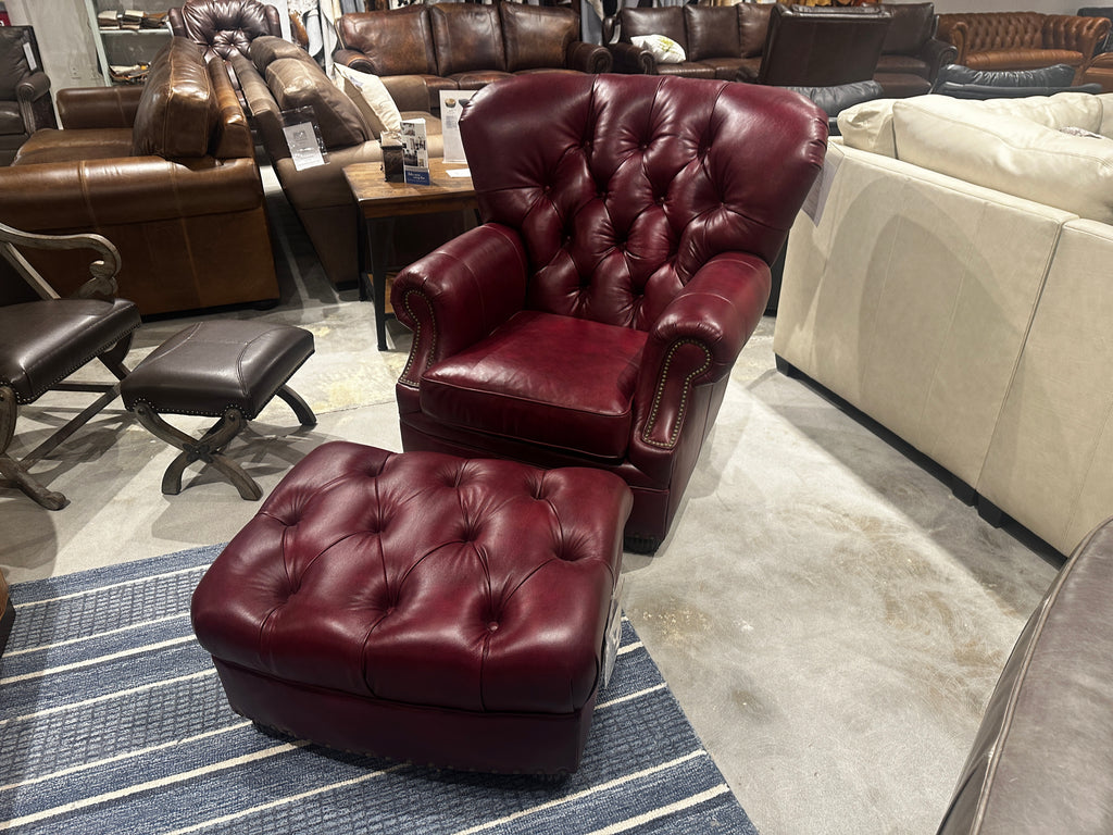 1990 - Chair, and Ottoman - Factory Outlet