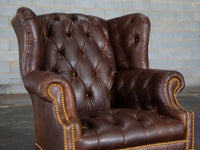 201-01 Cheshire Leather Chair
