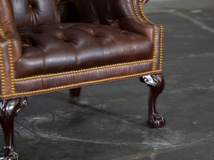 201-01 Cheshire Leather Chair