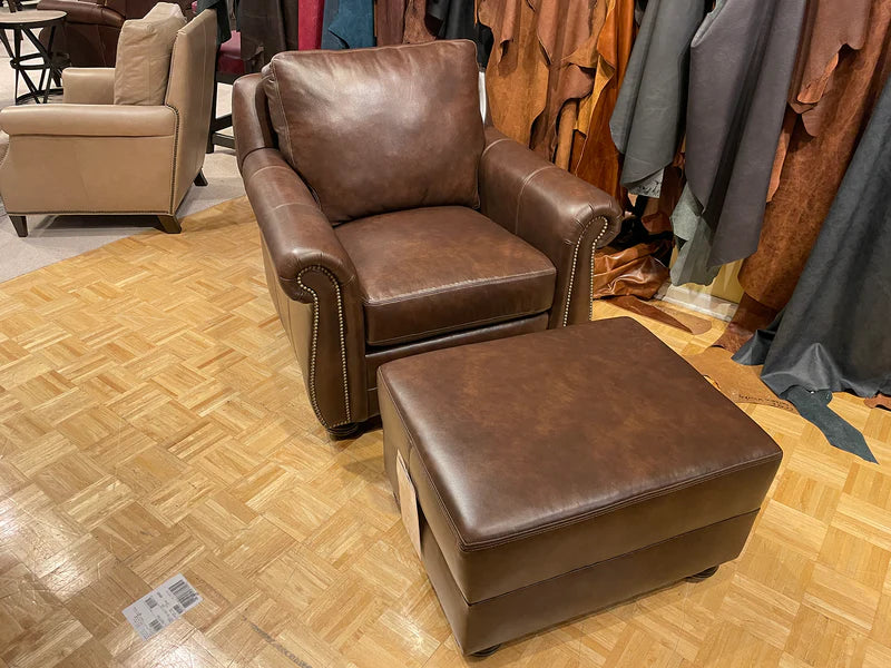 289 - Chair and Ottoman - Factory Outlet