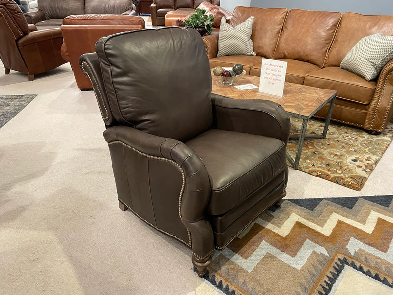 723 - Leather Recliner - Factory Outlet