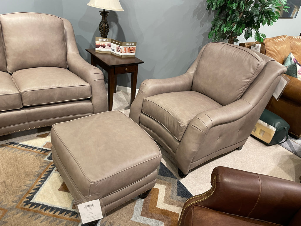 881 - Chair and Ottoman - Factory Outlet