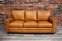 799-03 Lexus Leather Sofa