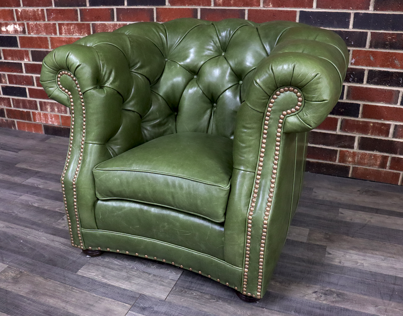 Manhattan leather discount armchair