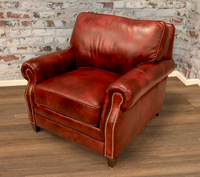 535-01 Nantucket Leather Chair