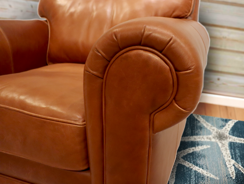 554-01 Tanner Leather Chair
