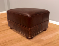 507-00 Tahoe Leather Ottoman