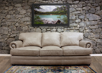 507-03 Tahoe Leather Sofa