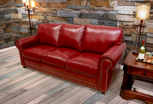 354-03 Harrington Leather Sofa