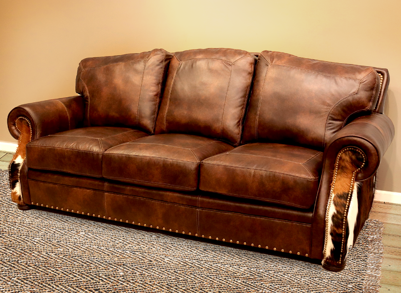 558-03 Westwood Leather Sofa